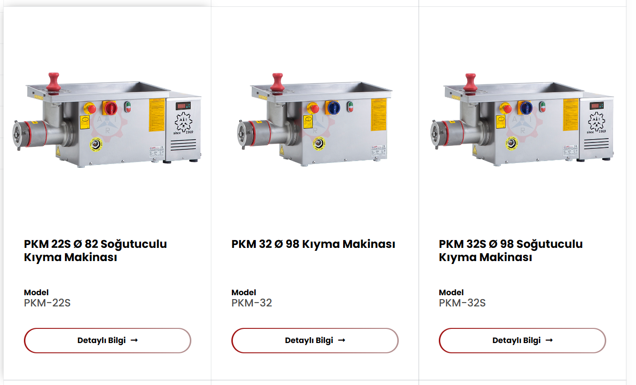 Soğutuculu Kıyma Makinası 15 soğutuculu kıyma makinası