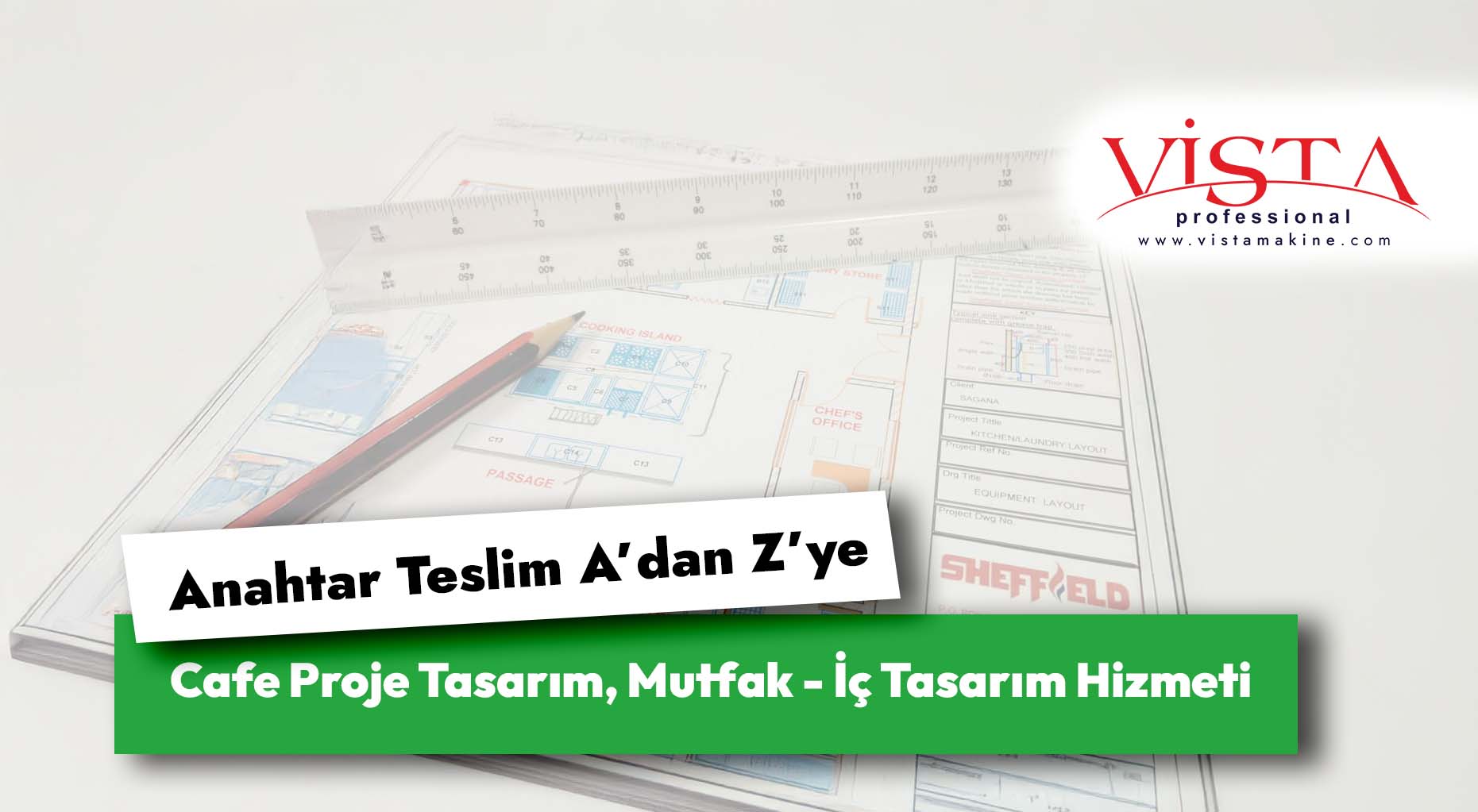 Cafe Proje Tasarımı ve Mutfak-İç Tasarım Hizmeti