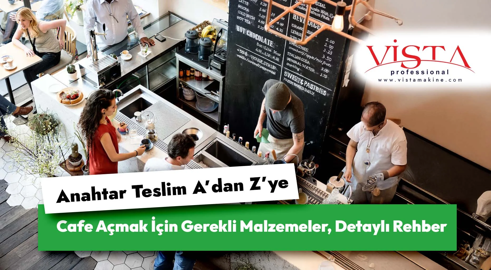 Cafe Açmak için Gerekli Malzemeler, Maliyeti 2024